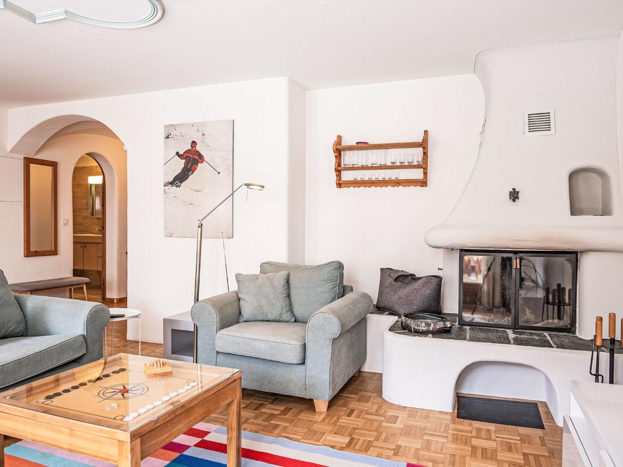 Apartment Chesa Mezzaun By Interhome Zuoz Exterior photo