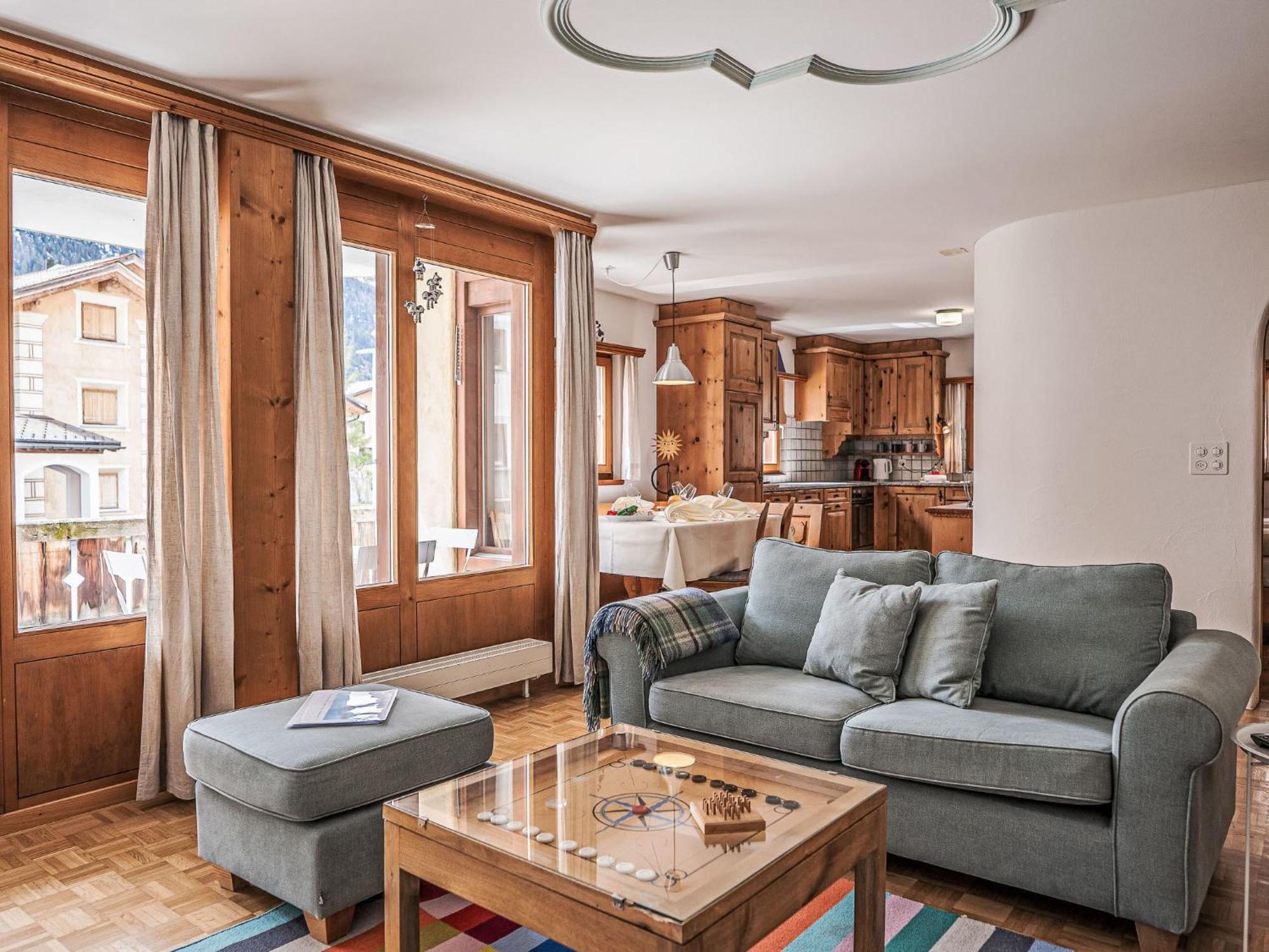 Apartment Chesa Mezzaun By Interhome Zuoz Exterior photo